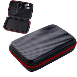 Universal Hard Case Headphones Carbon Black