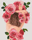 Twoje Hobby Female Flower Painting Set 50x40cm