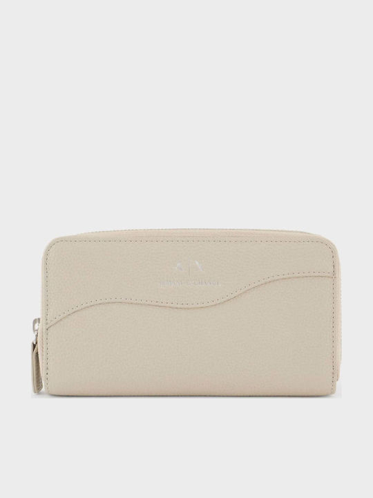 Armani Exchange Дамско Портмоне Класически Бежов