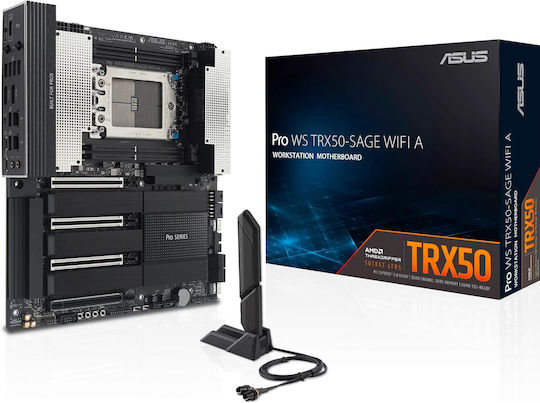 Asus Pro WS TRX50-SAGE WIFI A Motherboard SSI CEB with AMD TR5 Socket