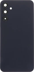Samsung Galaxy A15 5g/a15 Battery Door + Battery Door Adhesive + Back Camera Lens Bezel Black Oem