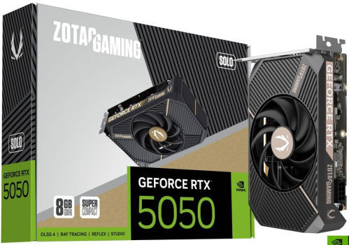 Zotac GeForce RTX 5050 8GB GDDR6 Solo Graphics Card