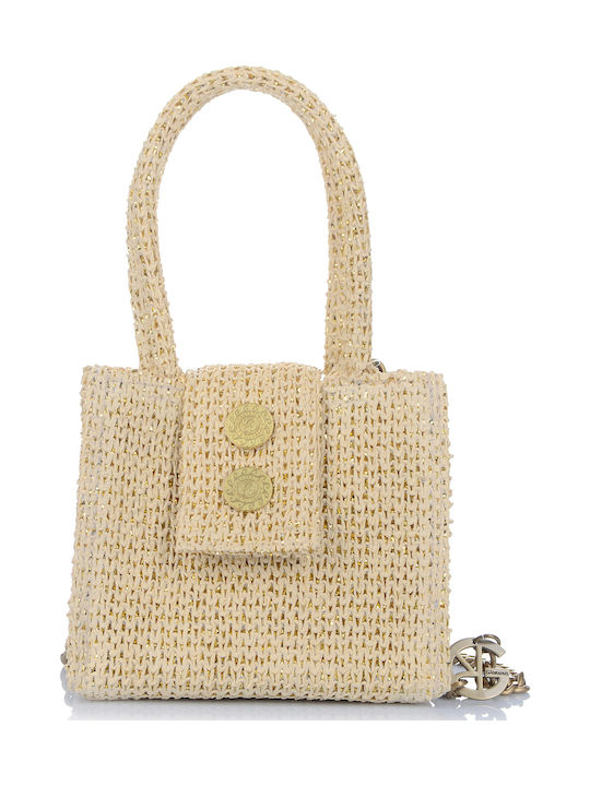 Geantă de damă Tote De mână Aurie