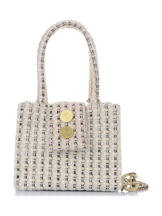 Geantă de damă Tote De mână Albă