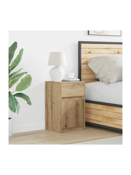 Nachttisch Brown Oak 38x34x61cm