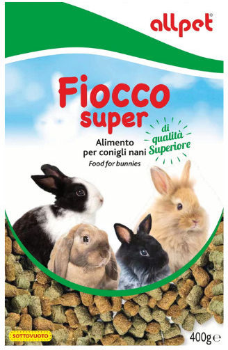 All Pet Fiocco Super 400g – Τροφή Λαχανικά & Δημητριακά Κουνέλια & Ινδικά Χοιρίδια
