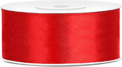 Satin Ribbon Red 38mm/25m