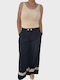 Damen Stoff Hose Black