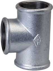 2.5" Zinc-plated Threaded Tee B1 Nr25 Nr 130 Opal