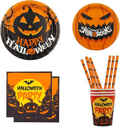 Set De Servire Pentru Petrecere Halloween 10 Bucăți