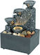 The Source Set Fountain with Light 17.5x12x9.5cm 93493