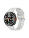 Techsuit Silikon Tragbares Band Grau (Samsung Galaxy Watch8 40mm, Watch8 44mm, Watch8 Classic)