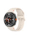 Techsuit W079 Tragbares Silikonarmband Cashmere Cream Für Samsung Galaxy Watch8 Watch8 Classic
