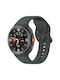 Techsuit Gray Silicone Strap Wearable Straps Samsung Galaxy Watch8 Watch8 Classic