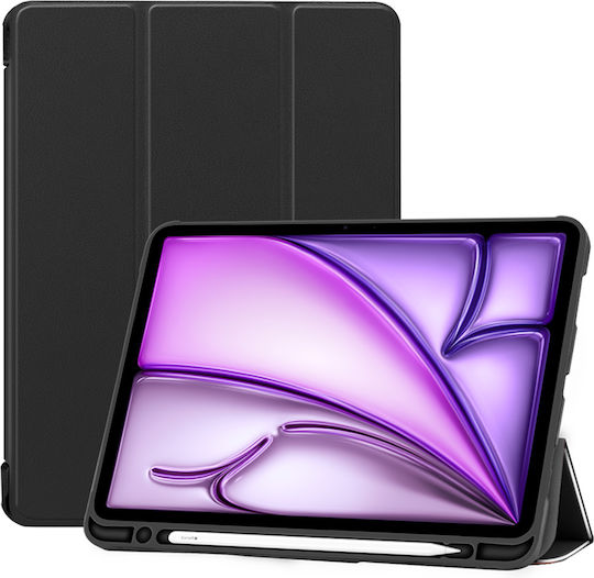 Smartcase Flip Cover Μαύρη (iPad Pro 2024 13)