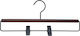 Viosarp Wardrobe Hanger for Pants Metallic Black VS-5206753049586 1pcs