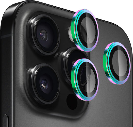 Blueo Camera Protection Tempered Glass Transparent for the iPhone 16 Pro, iPhone 16 Pro Max