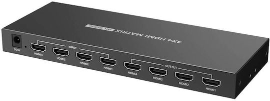 Manhattan Idata Hdmi-mx44m Hdmi Matrix 4x4 4k