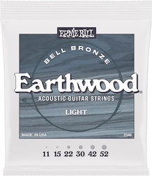 Ernie Ball Earthwood Set Corzi Pentru Chitară A...