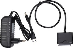 Usb 3.0 To Sata Adapter 22 Pin 1.8 2.5 3.5 Inch Hard Disk Ssd Hdd Compatible Mac Windows 12v Power Supply Sata99