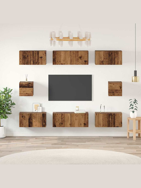 Wohnzimmer TV-Einheit Coffee L80xB30xH30cm