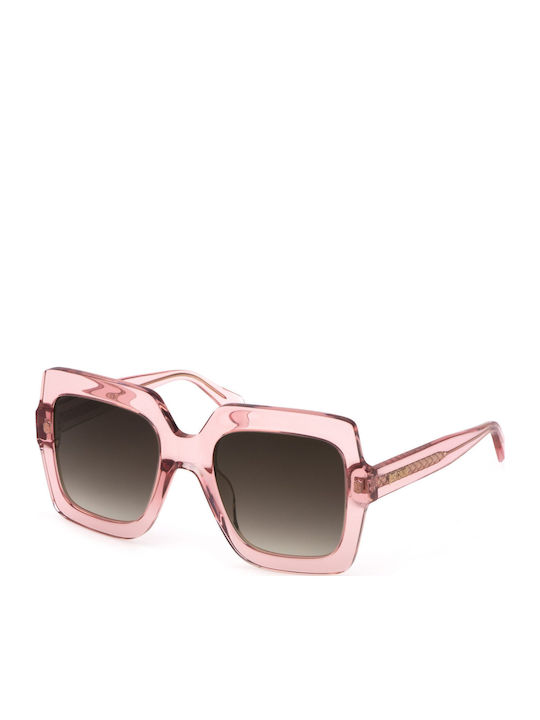 Just Cavalli Sonnenbrillen Rosa mit Kunststoff Gestell Just Cavalli Sonnenbrillen Rosa mit Kunststoff Gestell