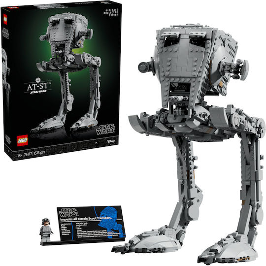 LEGO Star Wars TM AT-ST Walker for 18+ Years 1513 Pieces