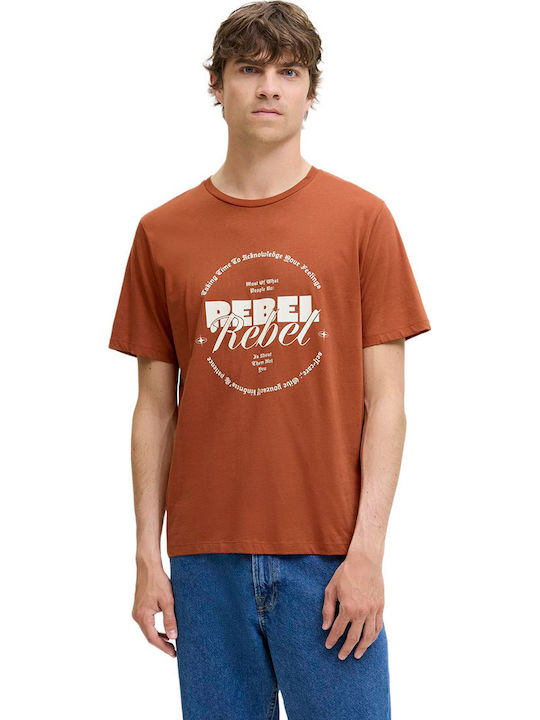 JJ Rebel T-shirt Καφέ JJ Rebel T-shirt Καφέ
