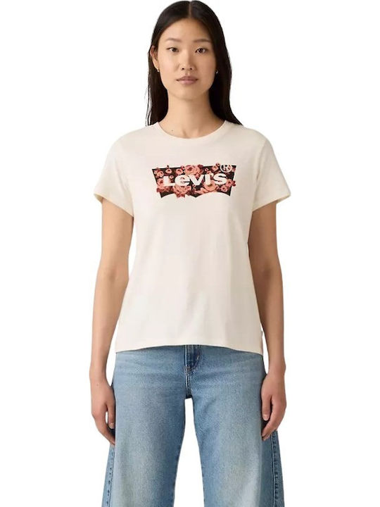 Levi's Women's T-shirt Ecru