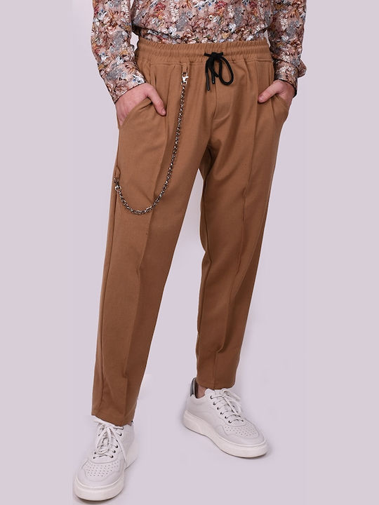 Παντελόνι Chino σε Slim Εφαρμογή Κάμελ