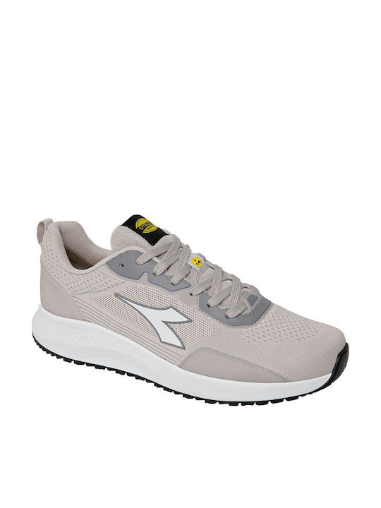 Utility Diadora Crew Παπούτσι Εργασίας Μπεζ με Πιστοποίηση ESD ,SR