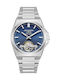 Lee Cooper Bracelet Men's Watch Automatic With Silver Metal Bracelet