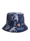 Moda4u Fabric Men's Hat Bucket Style Blue