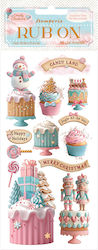 Халкографии Rub-on 10.16×21.6см Stamperia Candy...