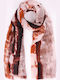 T & D Women's Scarf Brown