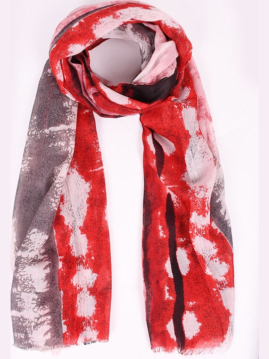 T & D Women's Scarf Red