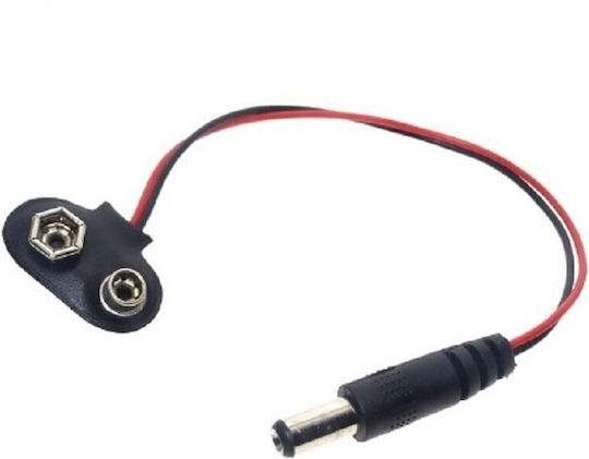 9V Battery To 5.5/2.1 Connector Zubehör für Arduino