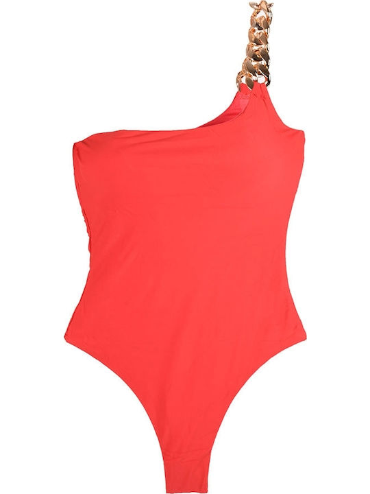 Modern Ocean Costum De Baie Întreg Cu Un Umăr C...