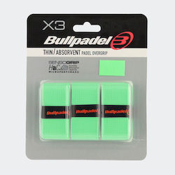 Bullpadel Gb-1705 Padel Overgrip X 3 Неоново Зелени Bullpadel Gb-1705 Padel Overgrip X 3 Неоново Зелени