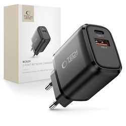 Tech-Protect Зарядно без кабел с USB-A порт и U...