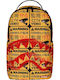 Sprayground DLXR Σχολική Τσάντα Πλάτης Δημοτικού Κίτρινη με Θήκη για Παγούρι
