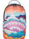 Sprayground DLXS Σχολική Τσάντα Πλάτης Cloud Shark με Θήκη για Παγούρι