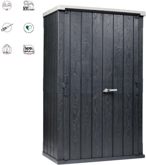 Kunststoff Gartenhaus M1.3xB0.756xH2.062m