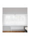 vidaXL White Window Curtain with Pencil Pleat 300x140cm