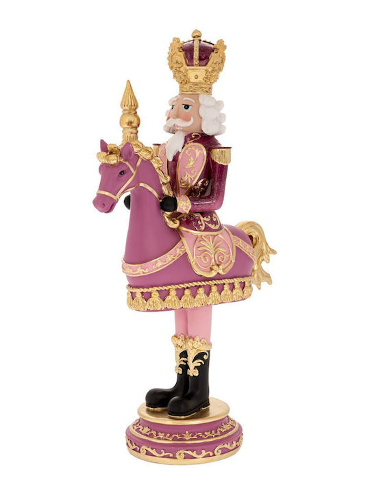 Iliadis Polyresin Christmas Nutcracker 33cm Pink