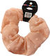 Handgemachtes Haargummi Scrunchies Rosa Sand