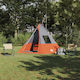 vidaXL Campingzelt Orange 383x338x217cm
