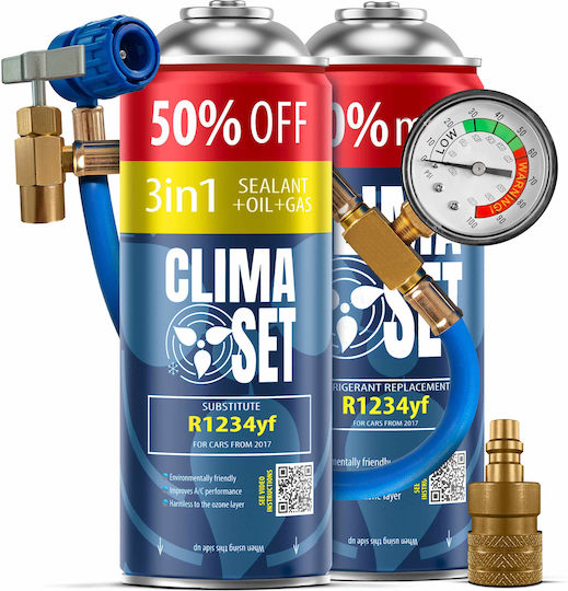 Xl Climaset 3în1 R1234yf+r1234yf+interior+adaptor Xl