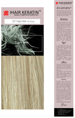 Ihair Keratin Sticker Extension Keratin in Gray Color