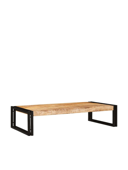 vidaXL Επιδαπέδια Ραφιέρα Μπάνιου Ξύλινη 100x50x23cm Καφέ